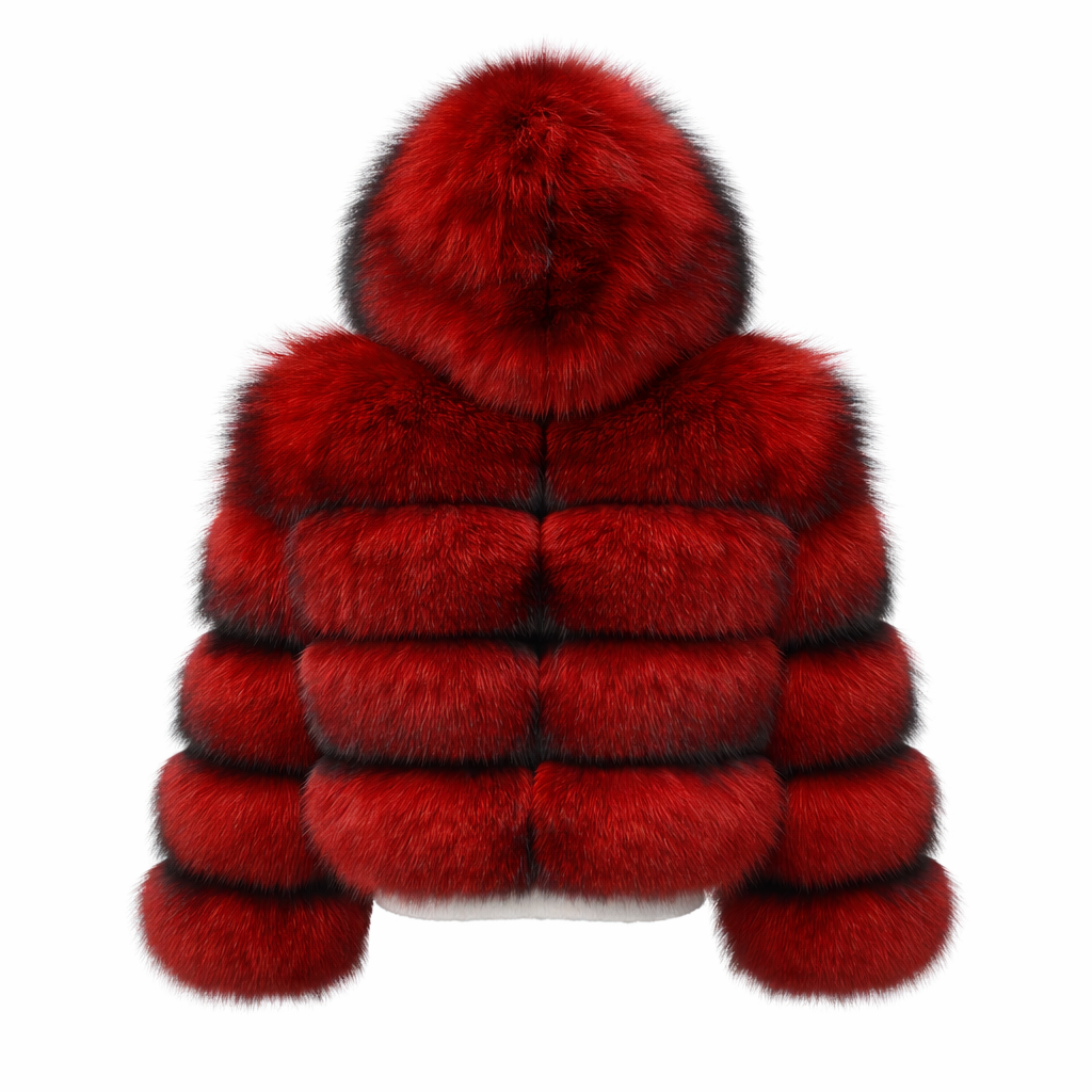Aria - Real Fur Raccoon Jacket