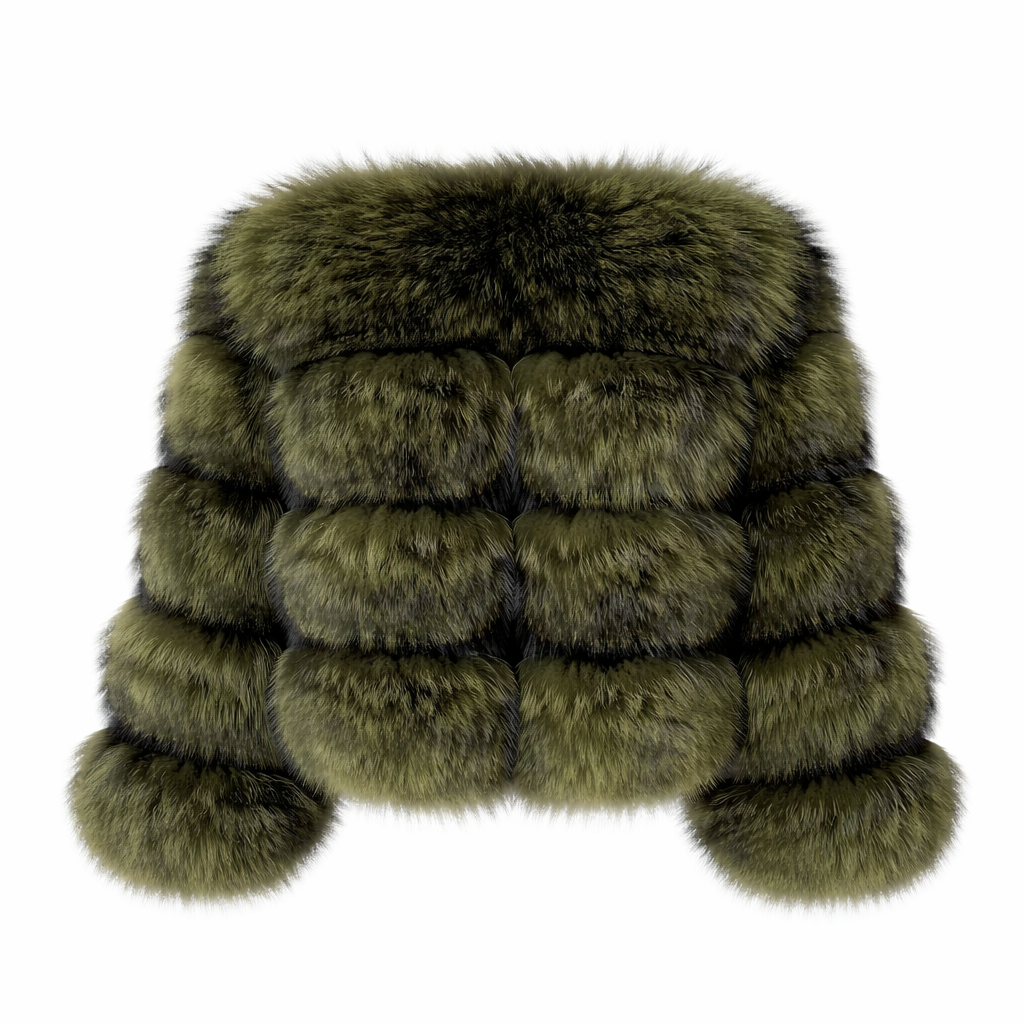 Aria - Real Fur Raccoon Jacket