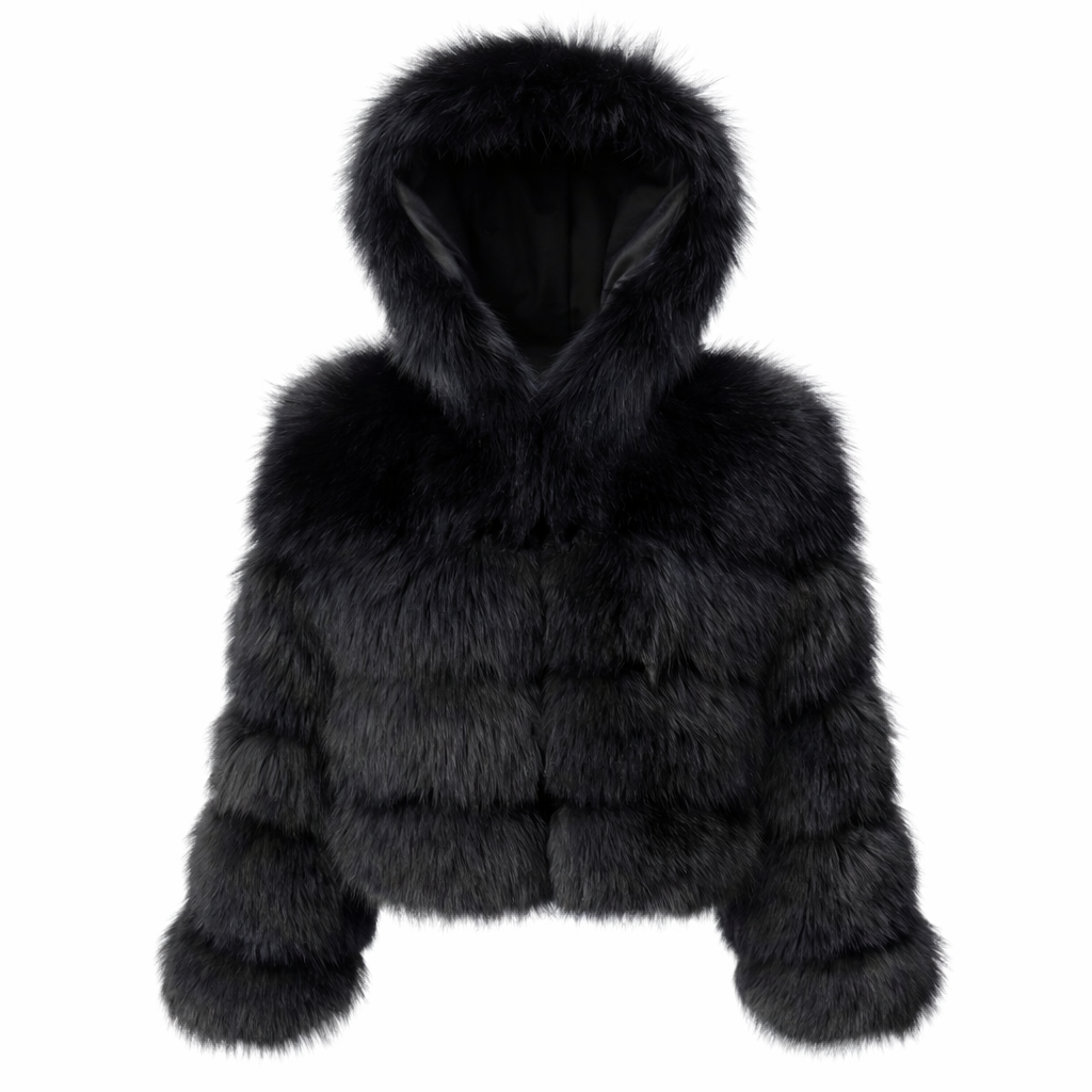 Aria - Real Fur Raccoon Jacket