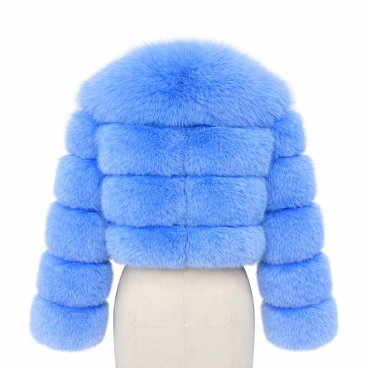 Luna - Faux Fur Fox Jacket