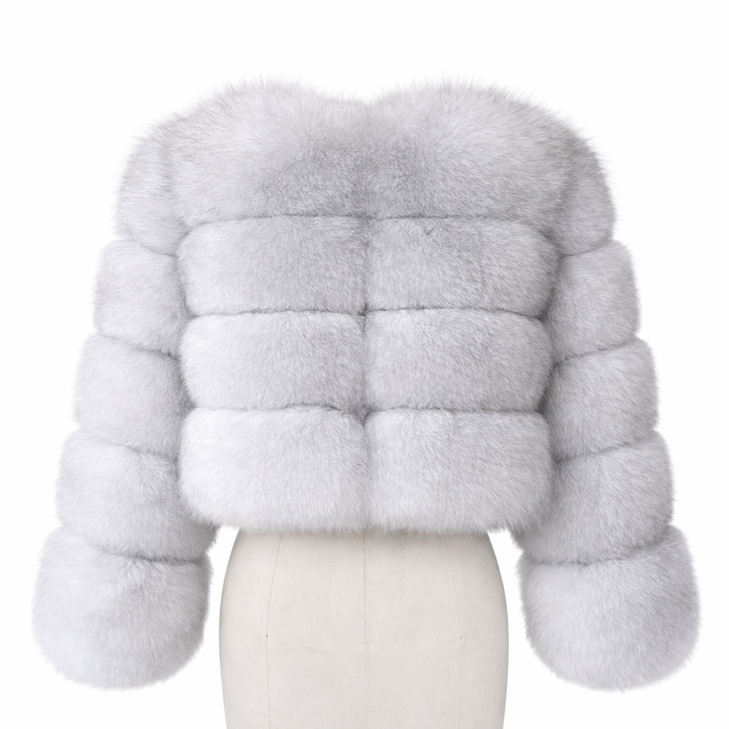 Luna - Faux Fur Fox Jacket