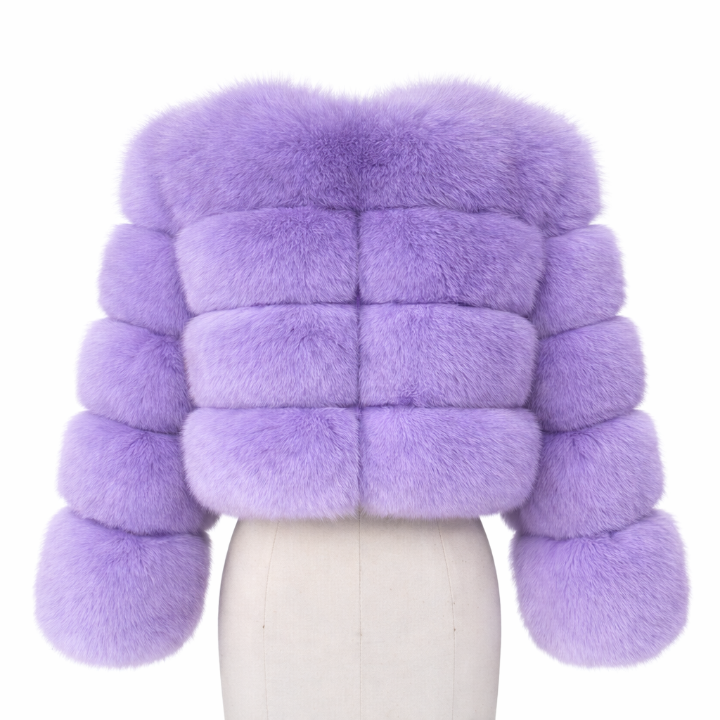 Luna - Faux Fur Fox Jacket