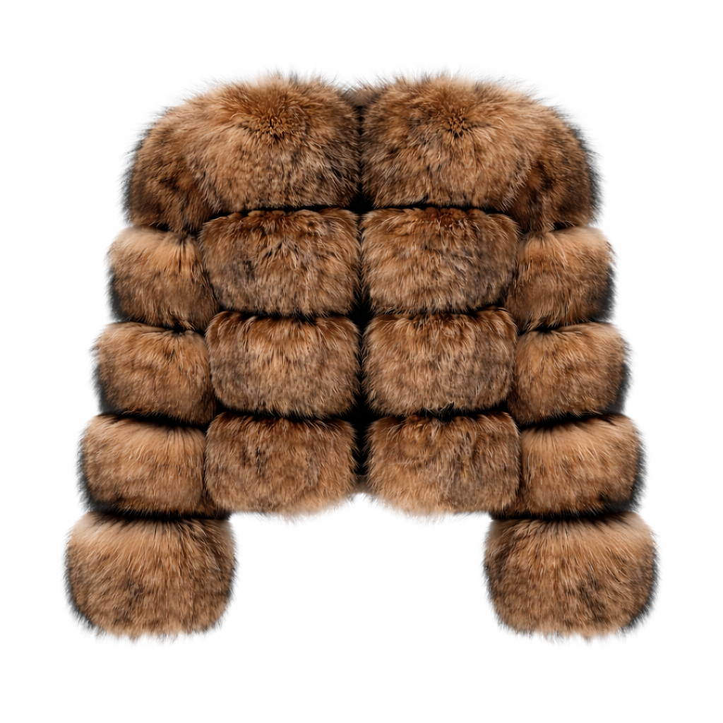 Aria - Real Fur Raccoon Jacket